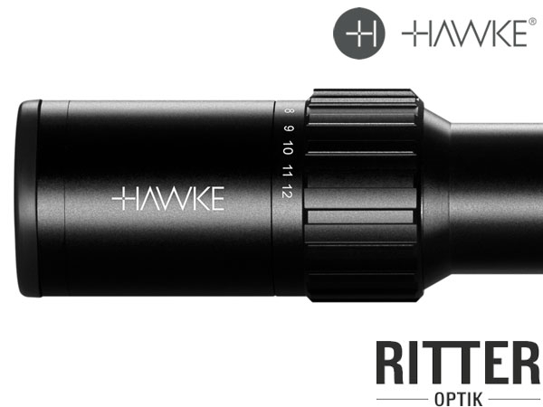 Hawke Airmax 30 SF Kompakt 3-12x40 AMX IR Leuchtabsehen - Side Parallaxe - 1/10 MRAD